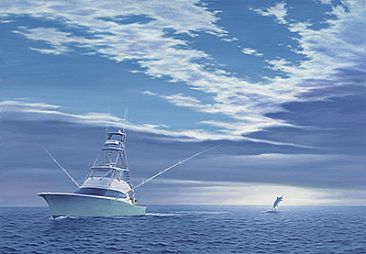 First Marlin - offshore big game by Setsuo Hamanaka