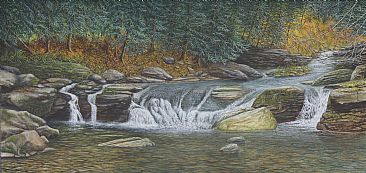 The Listening Place - Stoney Fork Creek by C. Frederick Lawrenson