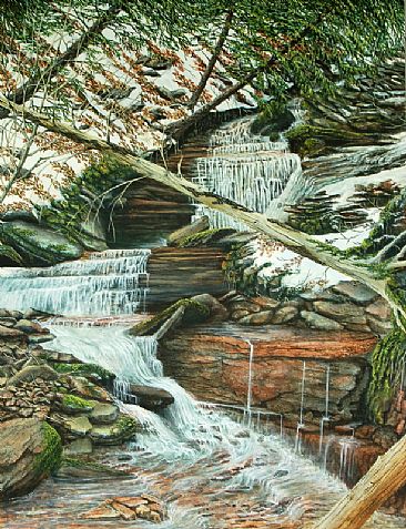 Origins -  Waterfall by C. Frederick Lawrenson