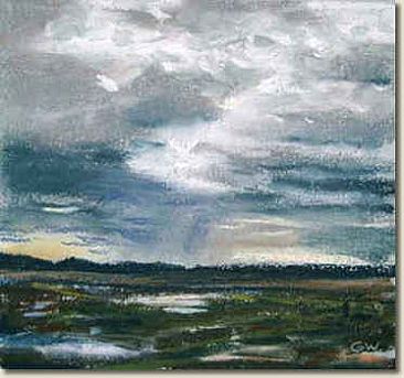 Tsavo Afternoon - Landscape by Gregory Wellman