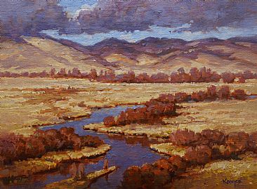 Silver Creek - landscape silver creek Idaho by Jack Koonce