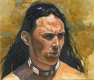Brave - native, Western by Craig Magill