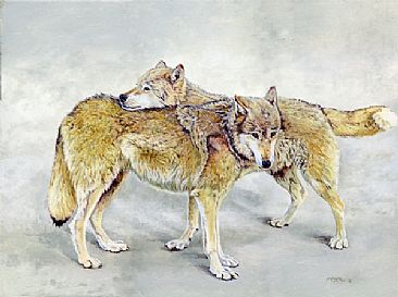 Simple Gesture - Wolves by Craig Magill