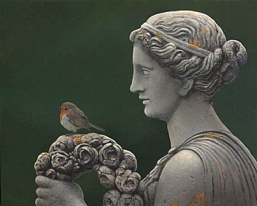 Flora - European Robin by Hans Kappel