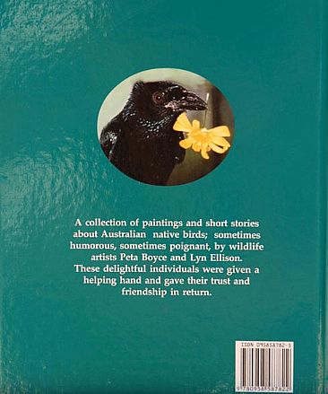 Wild About You - Friends With Feathers (Back cover) - Austraian Birds and Wildlife Care by Lyn Ellison