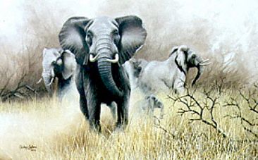 Matriochal Madness - Elephant  Herd by Graham Jahme