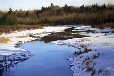Winter's Palette - Landscape by Sheila Ballantyne