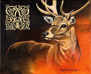Celtic Heritage - Red Deer by Pollyanna Pickering