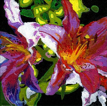 Joy - Lillies by Karin Snoots