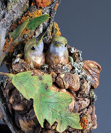 Hidden Treasures - Hummingbirds by Victoria Parsons