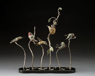 Winged Jewels - Humingbirds by Victoria Parsons