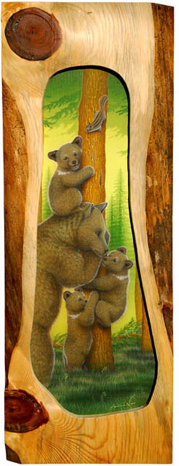Tree Climbing - Bears by Kentaro Nishino