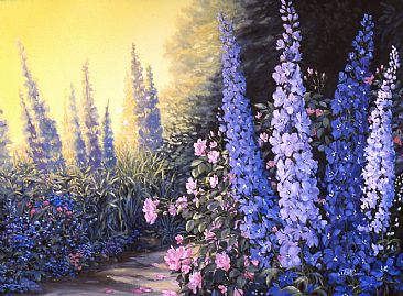 Larkspur Lane - Floral by RoseMarie Condon