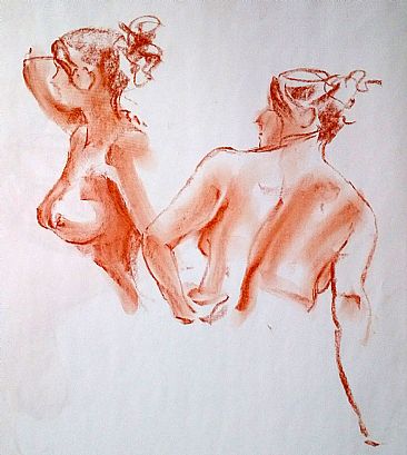 Life Drawing Gestures 3 -  by RoseMarie Condon