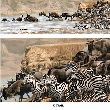 The Great Migration - Wildlife Art - Migration by Jason Morgan