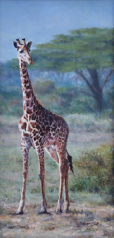 Twiga - Maasai giraffe by Michelle McCune