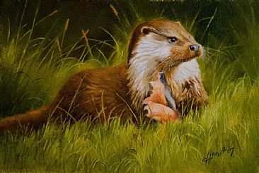 The Comeback - otter by Lorna Hamilton