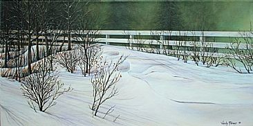 Winter Drifts - Snow drifts - Landscape by Wendy Palmer