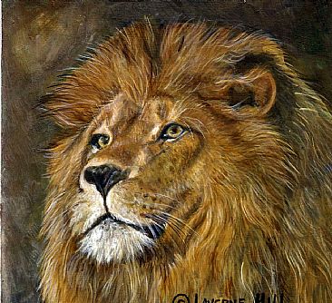 Lion -  by LaVerne Hill