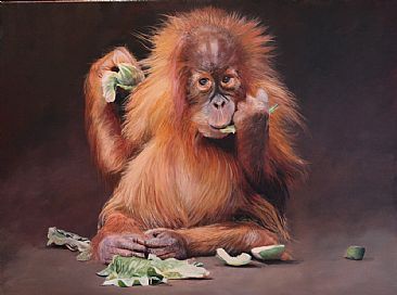 Irresistible - Orangutan by Anni Crouter