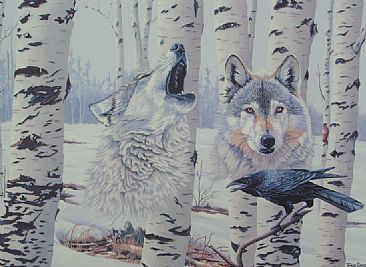 Spirit of Isle Royale Puzzle - Wolves  by Tykie Ganz