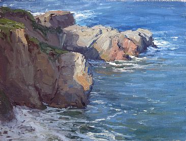 At The Edge - California Coast by Kathleen Dunphy