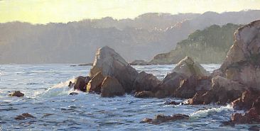 Magic Hour - California Coast by Kathleen Dunphy