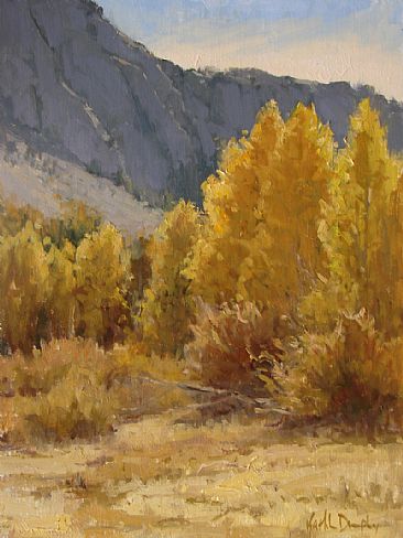 The Last Days of Fall - Aspens in the Sierras of California by Kathleen Dunphy