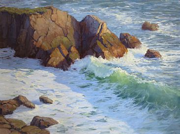 Seaswept - California Coast by Kathleen Dunphy
