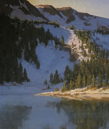 Thaw - Snow in the Sierras by Kathleen Dunphy