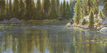Chasing Rainbows - fly fishing in the Sierra Nevada mountains of California by Kathleen Dunphy