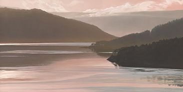Loch Sunart Reflections - West Coast of Scotland by Martin Ridley