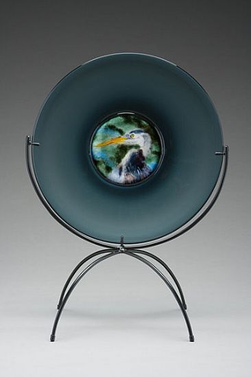 Great Blue Heron - Great Blue Heron by Kathleen Sheard
