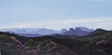 Morning Light at Red Rock - Red Rock State Park, Sedona Arizona by Marti Millington