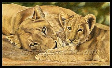 Pride's Promise - African Lions by Gemma Gylling