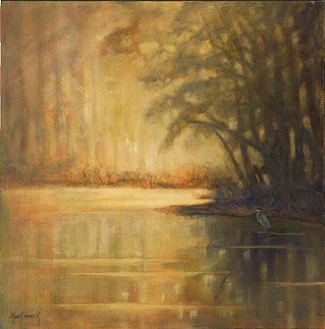 Morning's Glow - Early morning glow at the lake by Dianne Munkittrick