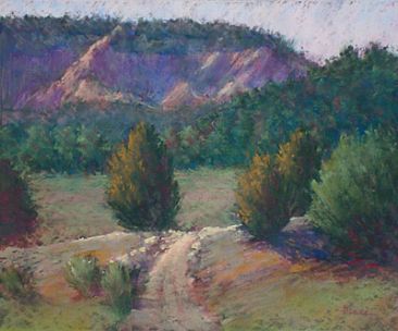 Muddy Creek Road - Southwestern Utah landscape, near Zion National Park by Sandra Place
