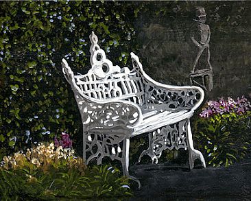 Butterfly Chair - Wrought Iron Chain by Taylor White