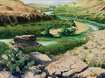 Rio Grande - Landscape by Jeffrey Brailas