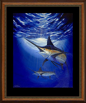 Blue Marlin Waters  -  by  Wyland