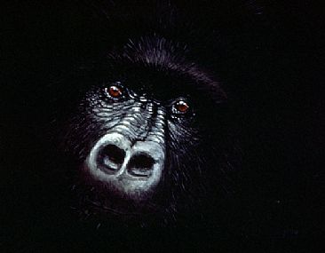 Spirit of Mtn Gorilla - Mountian Gorilla by Kathryn Weisberg