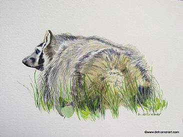 American Badger - American Badger by Karyn deKramer