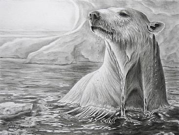 Polar Emergence - Polar Bear by Josh Tiessen