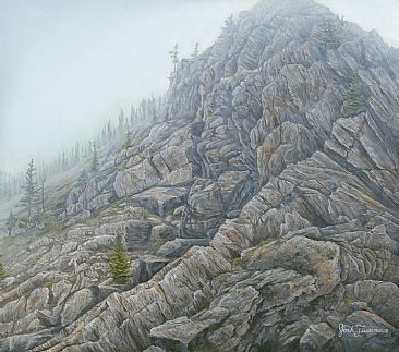 Solitude - Bighorn Sheep by Josh Tiessen
