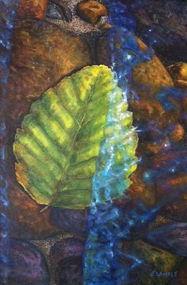 Leaf's Last Glory - autumn by Esther Sample