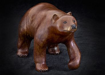 Little Bronze Bear - Bear by Craig Benson