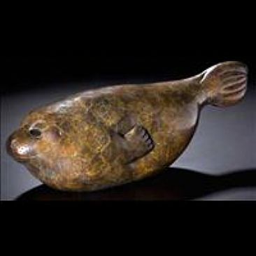 Little Bronze Seal - Harbour seal by Craig Benson
