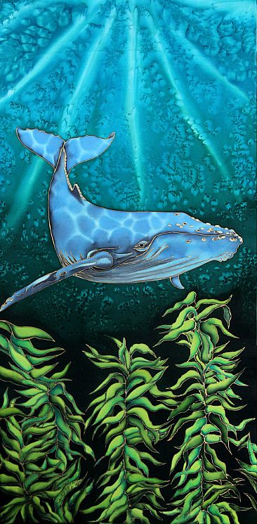 Juvenile Humpback - humpback whale by Kim Toft