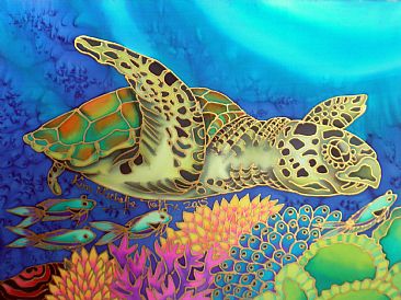 Turtle traveller -  by Kim Toft