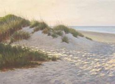 Golden Beach - Coastal, beach dunes by Mary Erickson